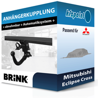 für Mitsubishi Eclipse Cross 02.2021-Jetzt Brink AnhäNgerkupplung Abnehmbar Neu