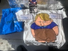 Louie Anderson Larger Than Life T-Shirt Tee Shirt & 2 Autographed Tickets 2007