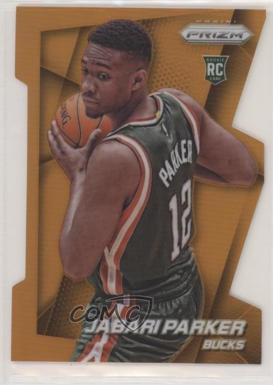 2014-15 Panini Prizm Orange Die-Cut Prizm 3/139 Jabari Parker #252 2ct