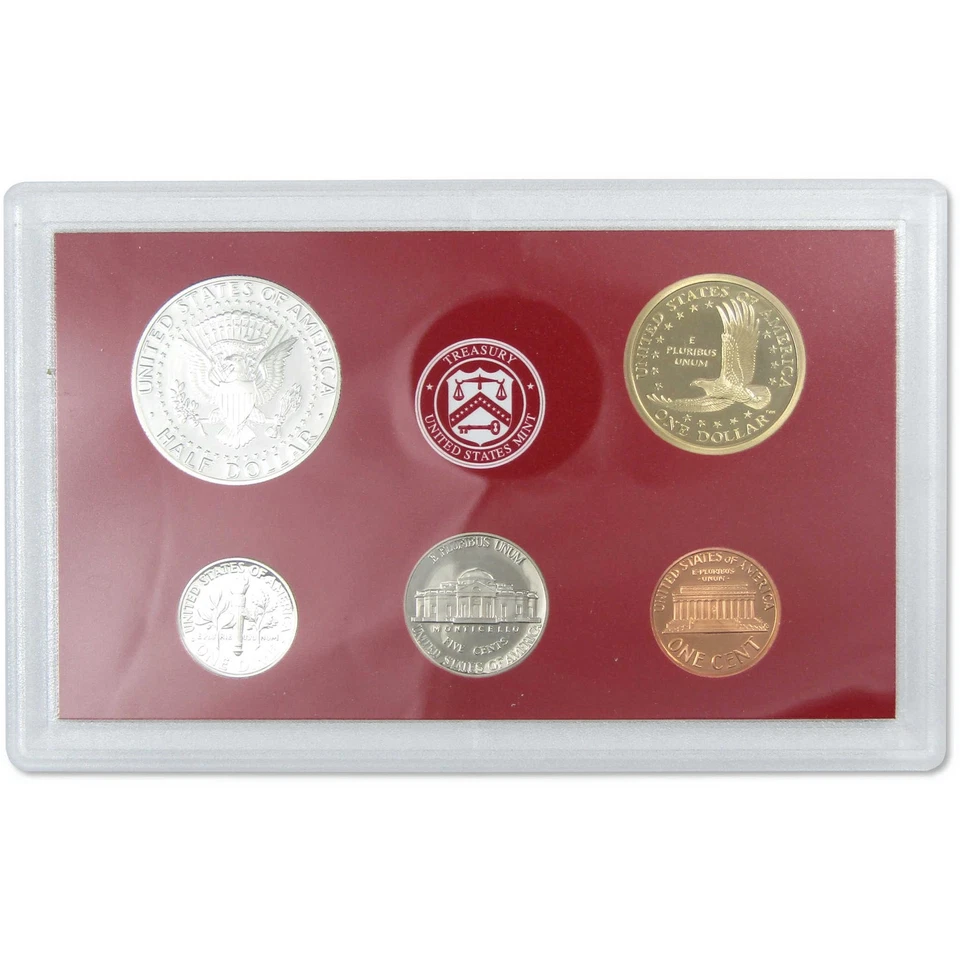 2002 Silver Proof Set U.S. Mint Original Government Packaging OGP COA - Image 3 of 4