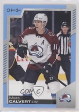 2020-21 O-Pee-Chee Blue Border Matt Calvert #438 x6g