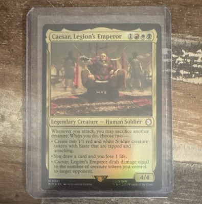 MTG: Caesar, Legion's Emperor Universes Beyond Fallout Foil Mythic Eng #1