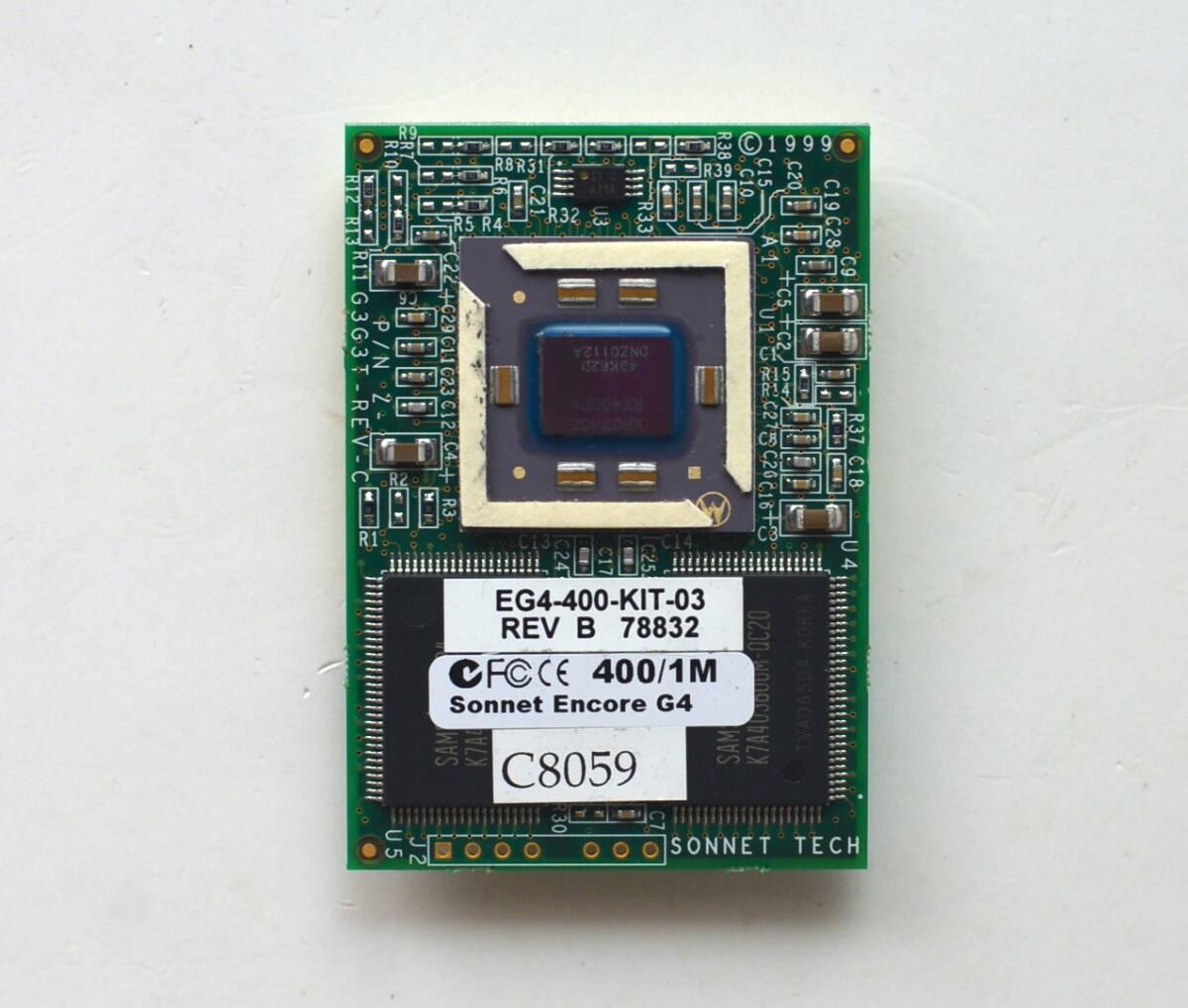 Sonnet Encore ZIF G4 400MHz/1M for PowerMac G3 Tested | eBay
