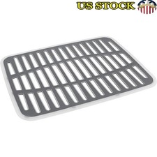 Large Sink Mat Soft Rubber Non-Slip Drainage Easy Clean Kitchen Protector New