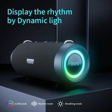 Enceinte Bluetooth Portable MIFA F60 - 40W, LED, étanche - Idéale Pour L'extérieur