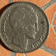 Francaise Republik 1945 Gedenkm&uuml;nze 10 Francs Liberate Egalite Fraternite