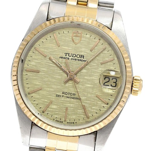 TUDOR 72033 Prince Oysterdate YG Bezel cal.2824-2 Automatic Boys - Picture 9 of 9