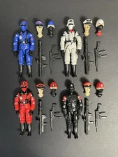 Gi Joe LadyJayeToys Shadow Trooper 4 Pack Red Shadow Trooper Lanard Fox