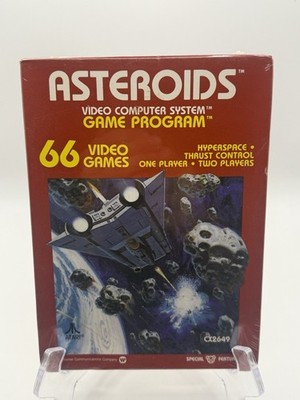 VINTAGE *NEW* Atari 2600: Asteroids 1981) CX2649  