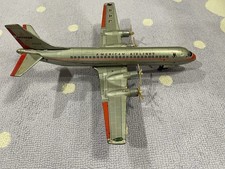 American Airlines Tin Litho Plane N5024 Battery Operated Not Working
