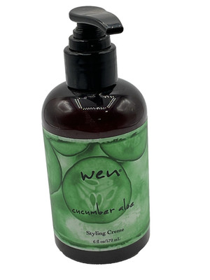 WEN Styling Creme 6 oz / 170mL (Cucumber Aloe) New + Pump