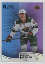 2021-22 Upper Deck Allure Rainbow Blue Purple 99/199 Calen Addison #R-49 1c0e