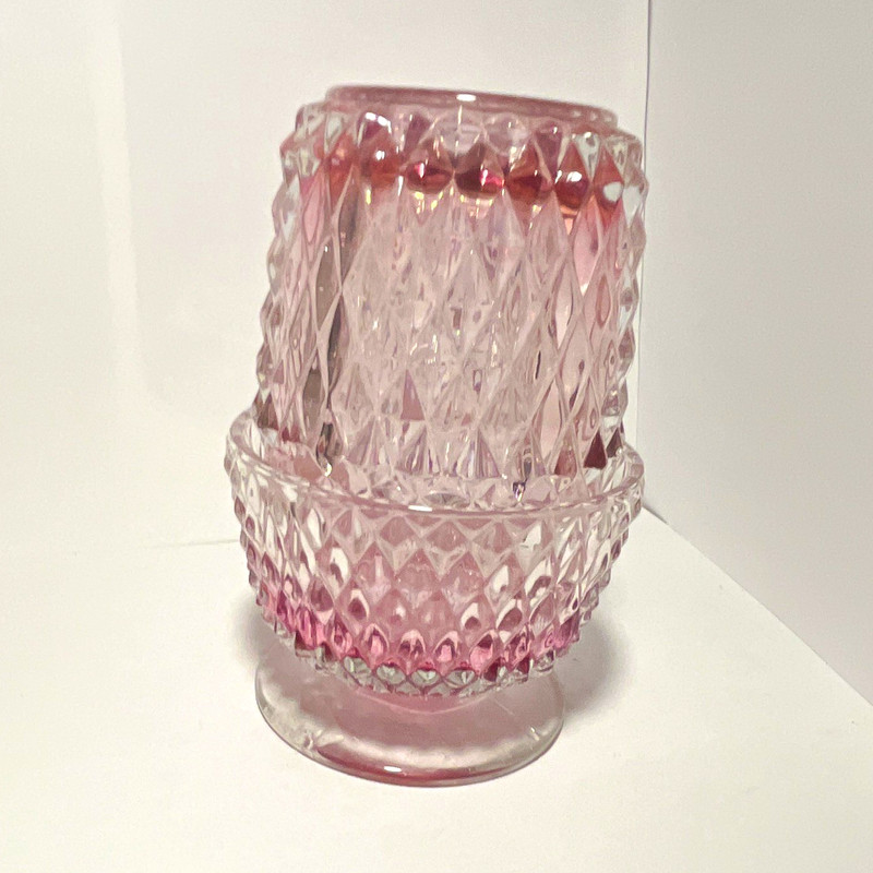 Pink Diamond Point Fairy Lamp