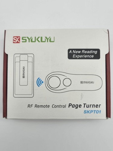Syukuyu Universal RF Remote Control Page Turner for Kindle iPad Tablets Reading - 第 2/4 張圖片