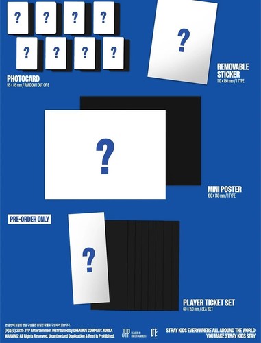 STRAY KIDS KARMA 4th Album 2 Ver SET/2CD+2 Photo Book+20 Card+2 Poster+2POB+GIFT - Foto 6 di 9