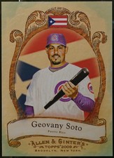 2009 Topps Allen & Ginter - National Pride Baseball Geovany Soto #NP4 EX