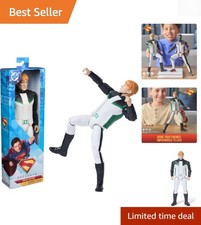 Thrilling 12-Inch Superman Action Figure with Articulated Poseability for Kids