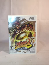 CIB Mario Strikers Charged (Nintendo Wii, 2007) COMPLETE D4