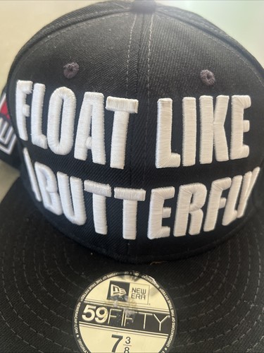 New Era Muhammad Ali Hat Float Like Butterfly Sting Like A Bee Sz 7 3/8 Hat New - 第 10/12 張圖片