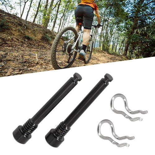 2Pcs M4 Vélo Titanium-Alloy Bicyclette Disque Frein Étrier Boulons avec