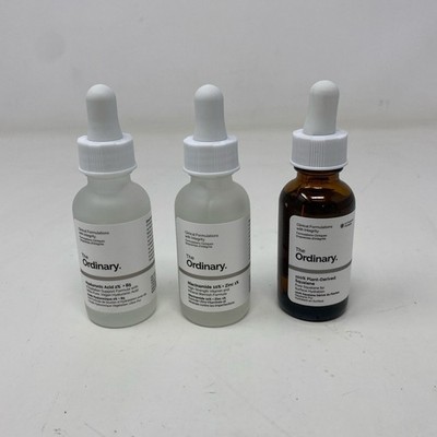 The Ordinary Serum Trio: HA+B5, Niacinamide 10%+Zinc, Squalane 30ml