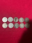 US Barber Half Dollars -  10 Coins   - Fine Silver - Nice Detail - Eagle Reverse