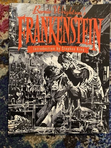 Bernie Wrightson's Frankenstein (1994) 1st Edition SC signed inscribed Miller 