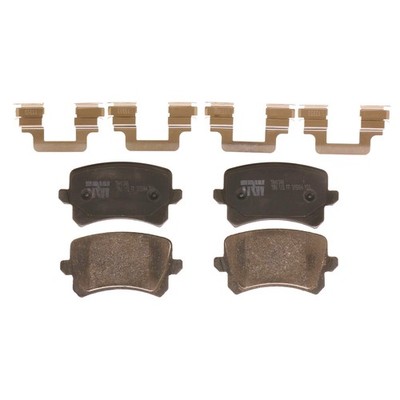 Rear Disc Brake Pad Set for Volkswagen Tiguan 2012 - 2017 TRW Pro TRH1348