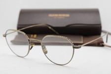 NEW OLIVER PEOPLES OV 1298T 5284 TK-4 GUNMETAL AUTHENTIC EYEGLASSES 47-22