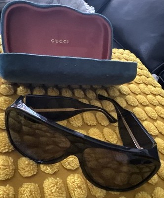 Gucci Thick-temple Aviator Sun Glasses; The Much Sought After GG0149S!