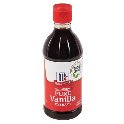 McCormick Vanilla Extract, Pure, Gluten Free, Non-GMO, 16 Fl Oz (Pack of 1) 