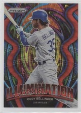 2022 Panini Prizm Illumination Red Wave Prizm /99 Cody Bellinger #IL-3 00gy