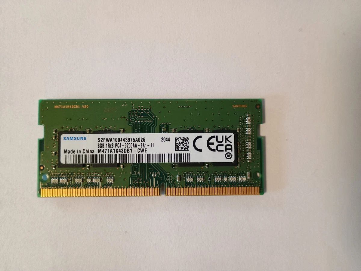Samsung DDR4 SDRAM 8 GB Total Capacity Memory (RAM) for sale | eBay