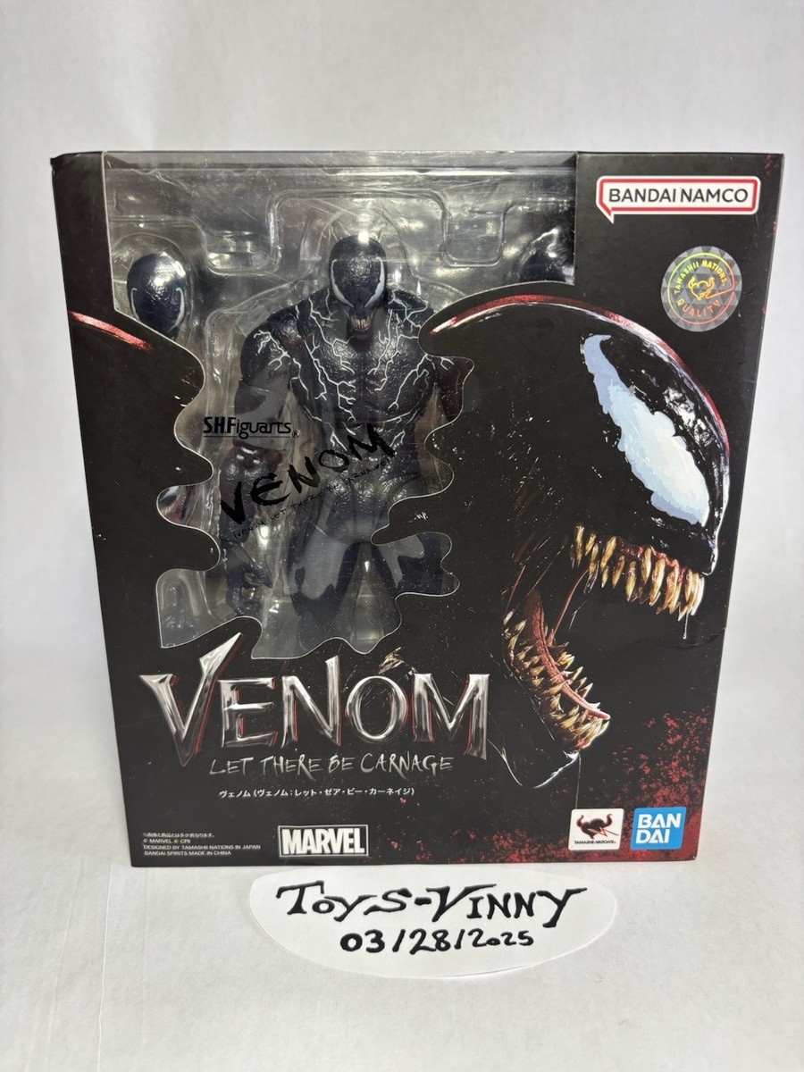 アメコミ SH.figuarts Venom LET THERE BE CARNAGE Venom: Let There be Carnage S.H.Figuarts Venom Action Figure