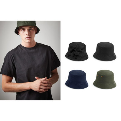 Beechfield Fischerhut aus recyceltem Polyester B84R - stilvolle leichte Kopfbedeckung