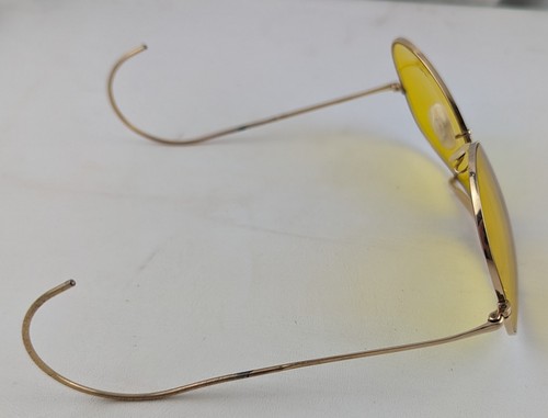 Occhiali da sole aviatore vintage RAY-BAN USA 1/10 12K GF KALICHROME SHOOTER con custodia - Foto 8 di 20