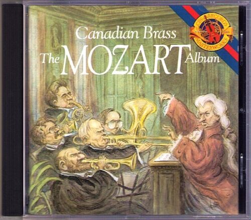 CANADIAN BRASS: THE MOZART ALBUM Die Zauberflöte Alla Turca Figaro CBS CD 1988 - Zdjęcie 1 z 1
