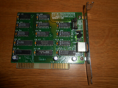 Kung Ying Enterprise GSIF-III 8bit ISA Card for Genius GS-4000 Handheld  Scanner | eBay