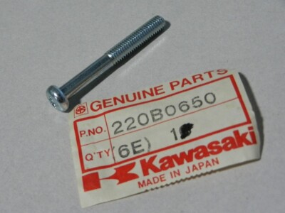 ◆riseko◆ NOS 6x50 Pan Head Screw Fits: Kawasaki F7 KX125 KX250 MT1 KZ400