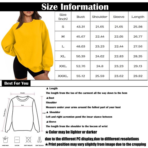 Women's Casual Fashion Long Sleeve Christmas Printed Round Neck Sweatshirt Top - Picture 18 of 42