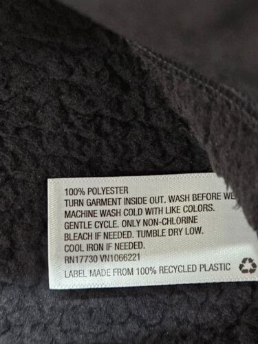 All in Motion Boys' Faux Shearling Fleece 1/4 Zip Pullover Size XL (16) Black - Picture 9 of 9