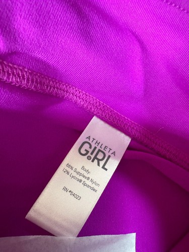 ATHLETA GIRL high rise chit chat tight size 14 Athletic - Picture 7 of 9