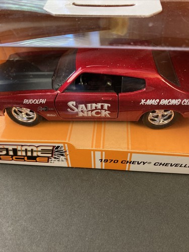 1970 '70 CHEVELLE SS SAINT NICK 1:32 METALS DIECAST BIGTIME MUSCLE JADA 2021 - Picture 2 of 6