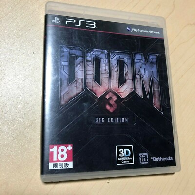 Doom 3 BFG Sony PlayStation 3 PS3 Chinese Import Video Game Free Shipping USA