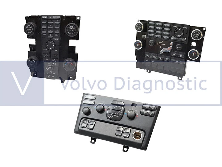Volvo v70 climate control on sale module