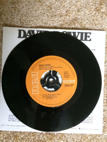 David Bowie - Be My Wife (Se Mi Mujer) Spanish Import 7" Single. Excellent - Picture 3 of 4