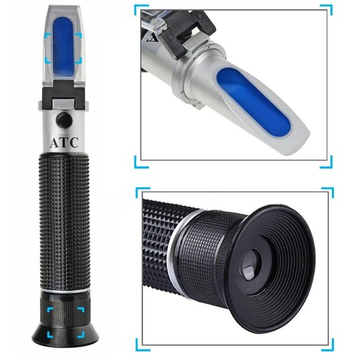 Salinity Refractometer for Seawater and Marine Fishkeeping Aquarium 0-100 PPT - Picture 5 of 9