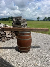 126 Mantle 82"x7"x5" Fireplace, Stained, Solid, Rustic, Salvage, Farm, Beam