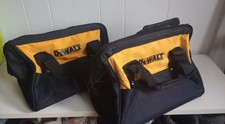 2 New 13" x 8" x 6" Dewalt Reinforced Bottom Heavy Duty Tool bags for 20V 12V