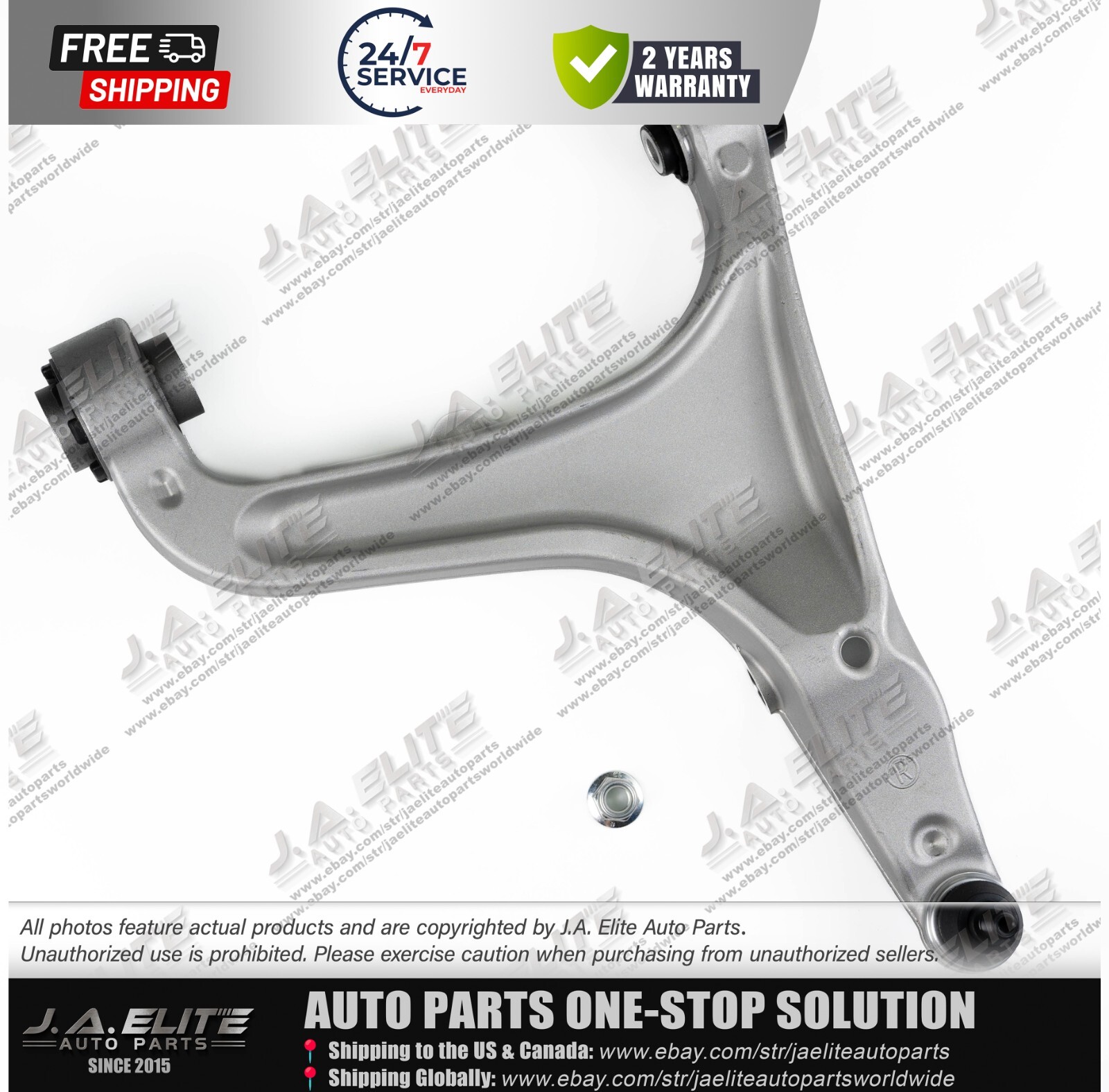 Front Lower Right Control Arm for Maserati Ghibli Quattroporte (14-17) M156
